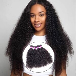Brazilian Curly 100% Human Hair 3 Bundle Deals