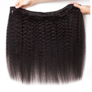 Brazilian Kinky straight 100% Human Hair Bundles