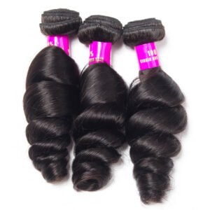 Brazilian Loose wave 100% Human Hair 3 Bundle Deals